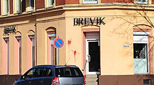 Thor Steinar "Brevik" tribute store in Germany