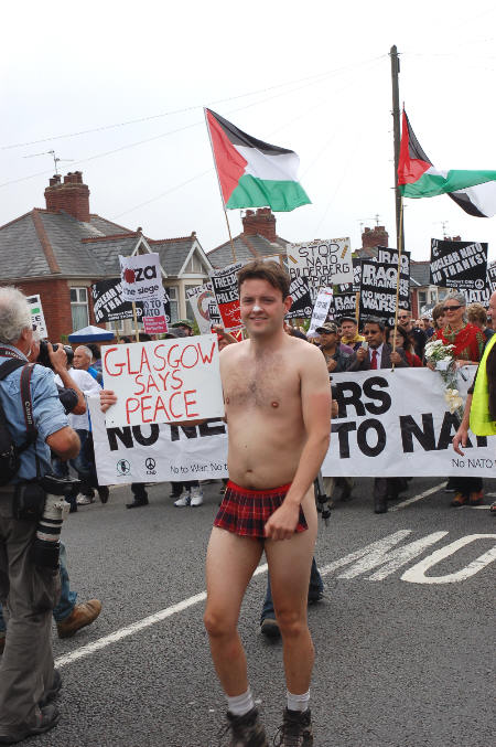 Stripping off for Scottish Independence